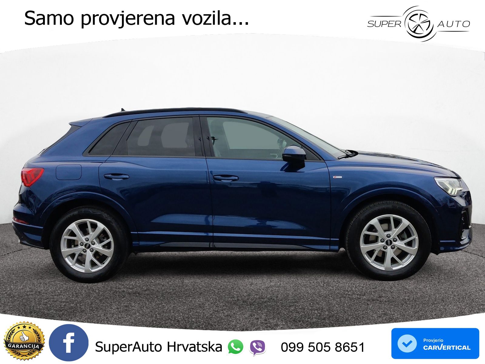 Audi Q3 35 TFSI (150 KS) S tronic S line LED+GR SJED+ACC