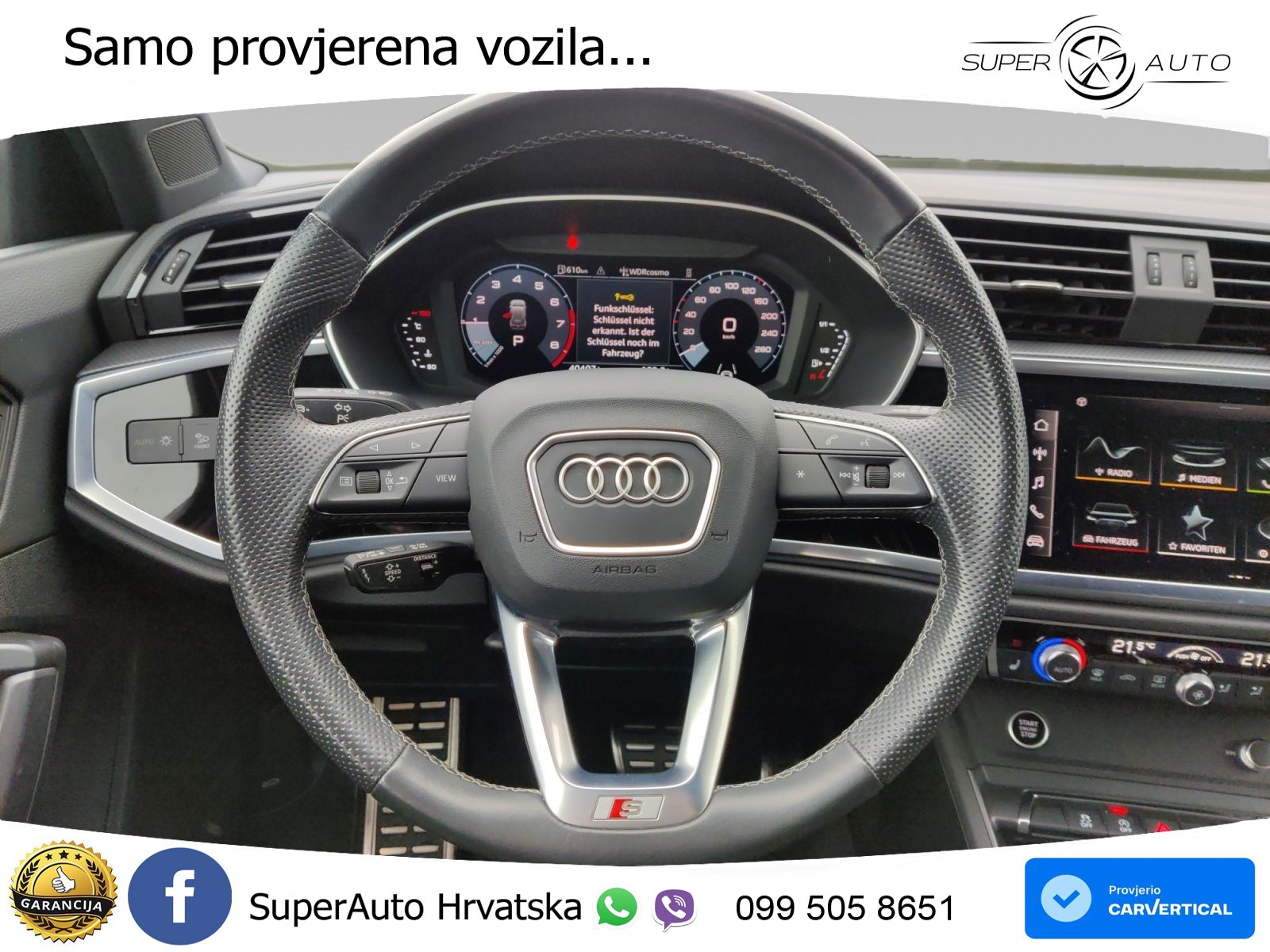 Audi Q3 35 TFSI (150 KS) S tronic S line LED+GR SJED+ACC