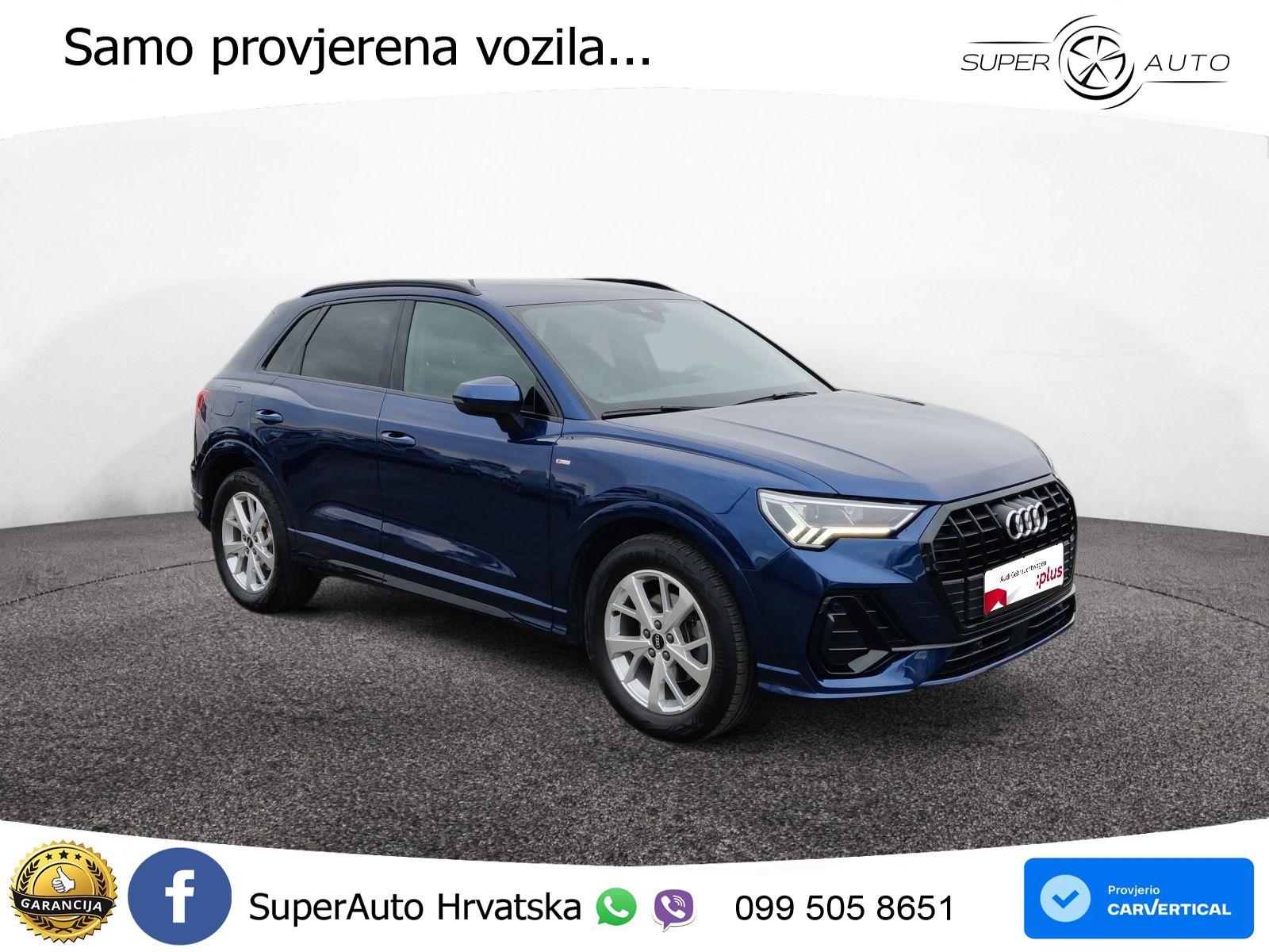 Audi Q3 35 TFSI (150 KS) S tronic S line LED+GR SJED+ACC