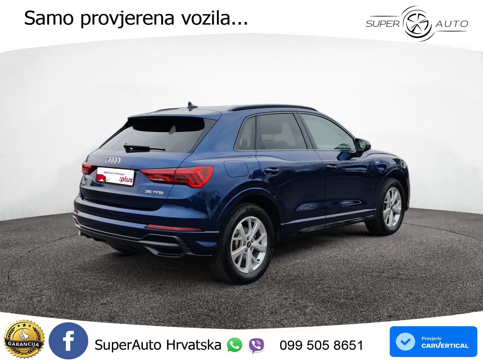 Audi Q3 35 TFSI (150 KS) S tronic S line LED+GR SJED+ACC