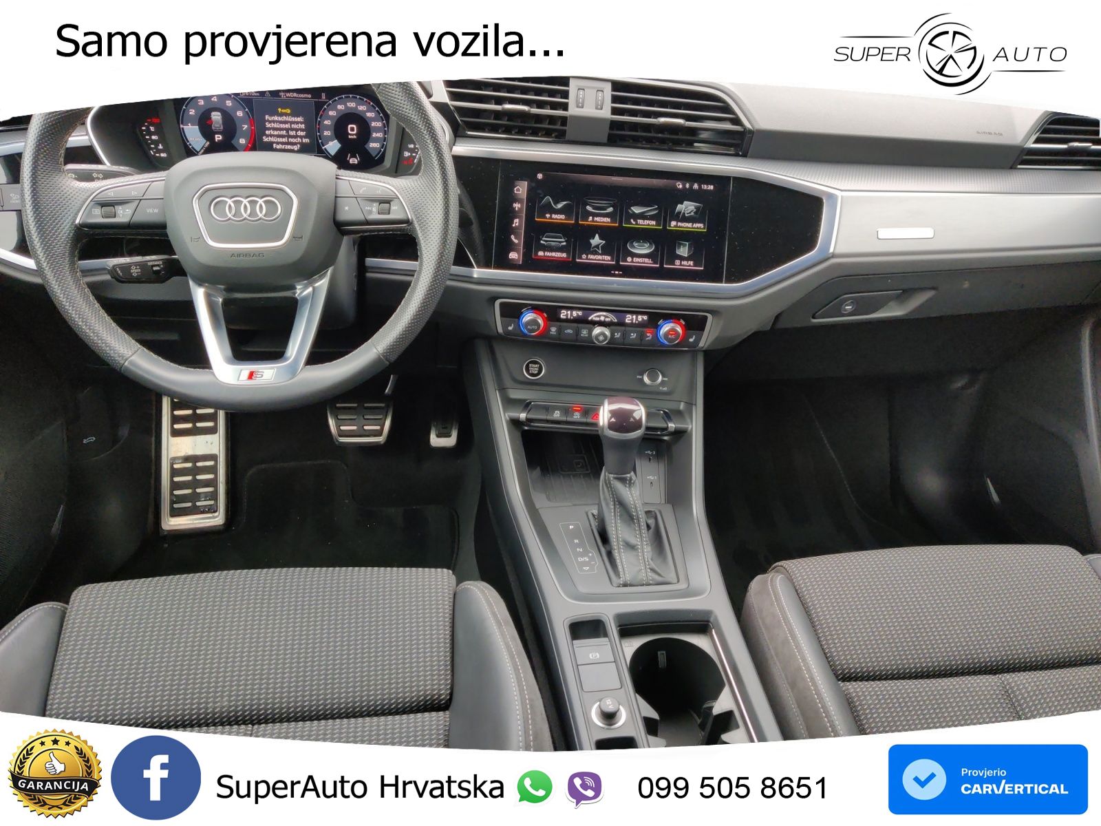Audi Q3 35 TFSI (150 KS) S tronic S line LED+GR SJED+ACC