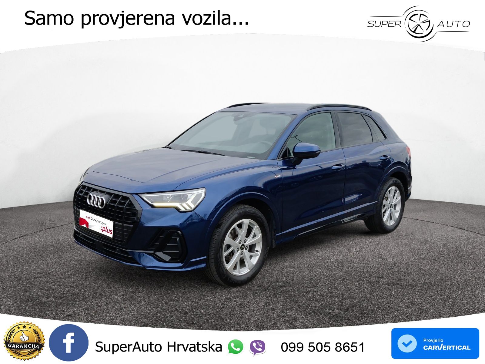 Audi Q3 35 TFSI (150 KS) S tronic S line LED+GR SJED+ACC