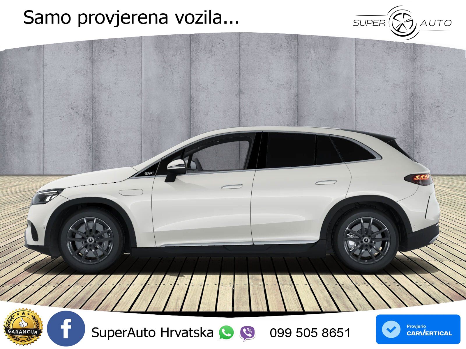 Mercedes EQE SUV 300 98 kWh (245 KS) LED+GR SJED+ACC