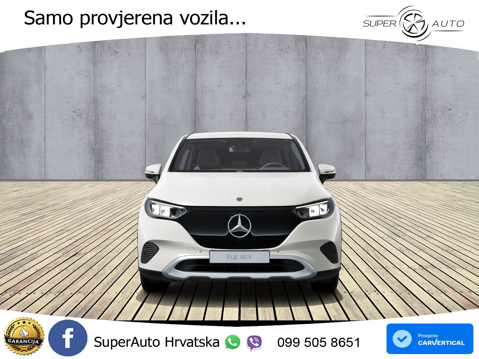 Mercedes EQE SUV 300 98 kWh (245 KS) LED+GR SJED+ACC