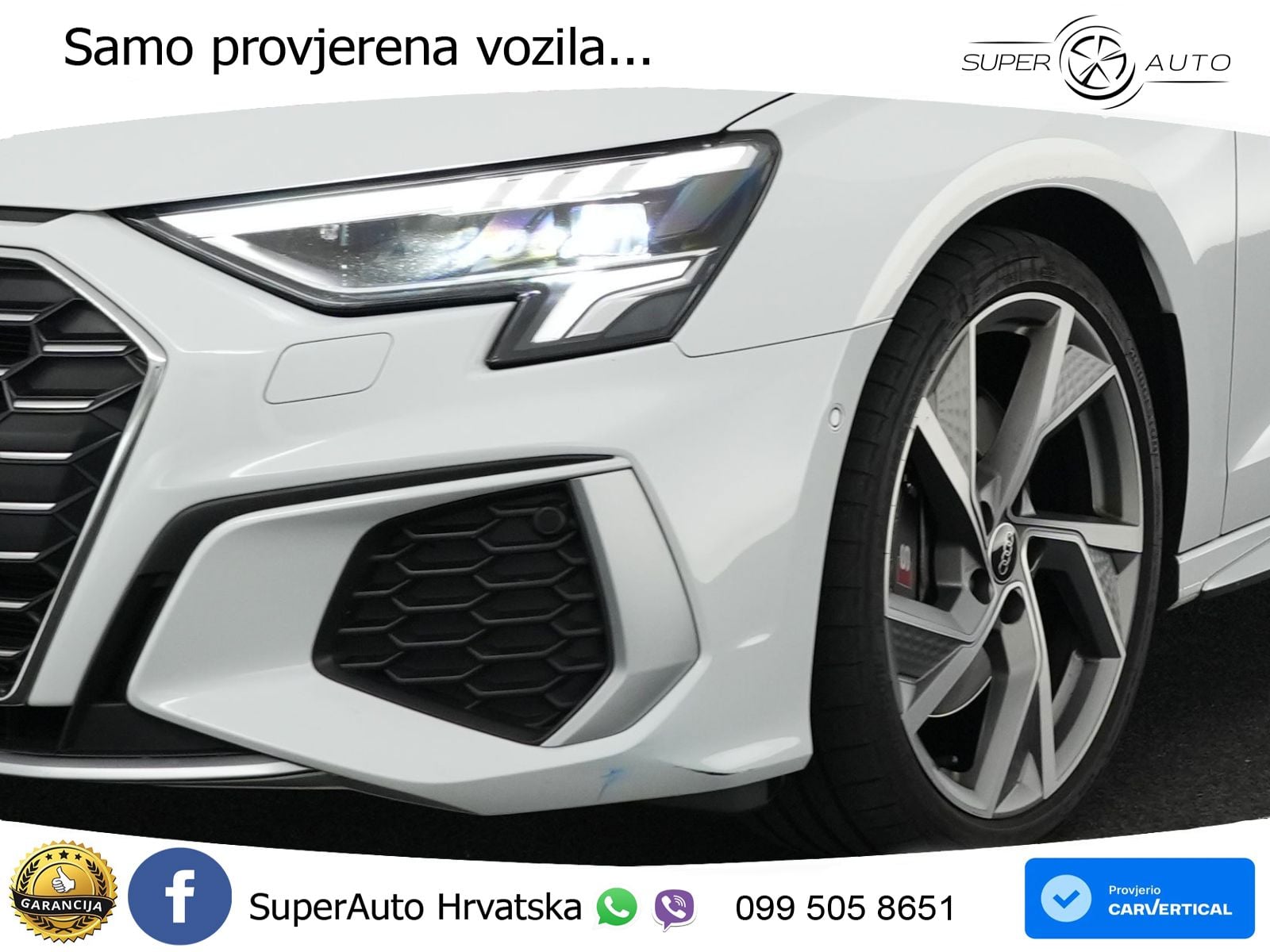 Audi S3 Limuzina 2.0 TFSI (310 KS) quattro S tronic