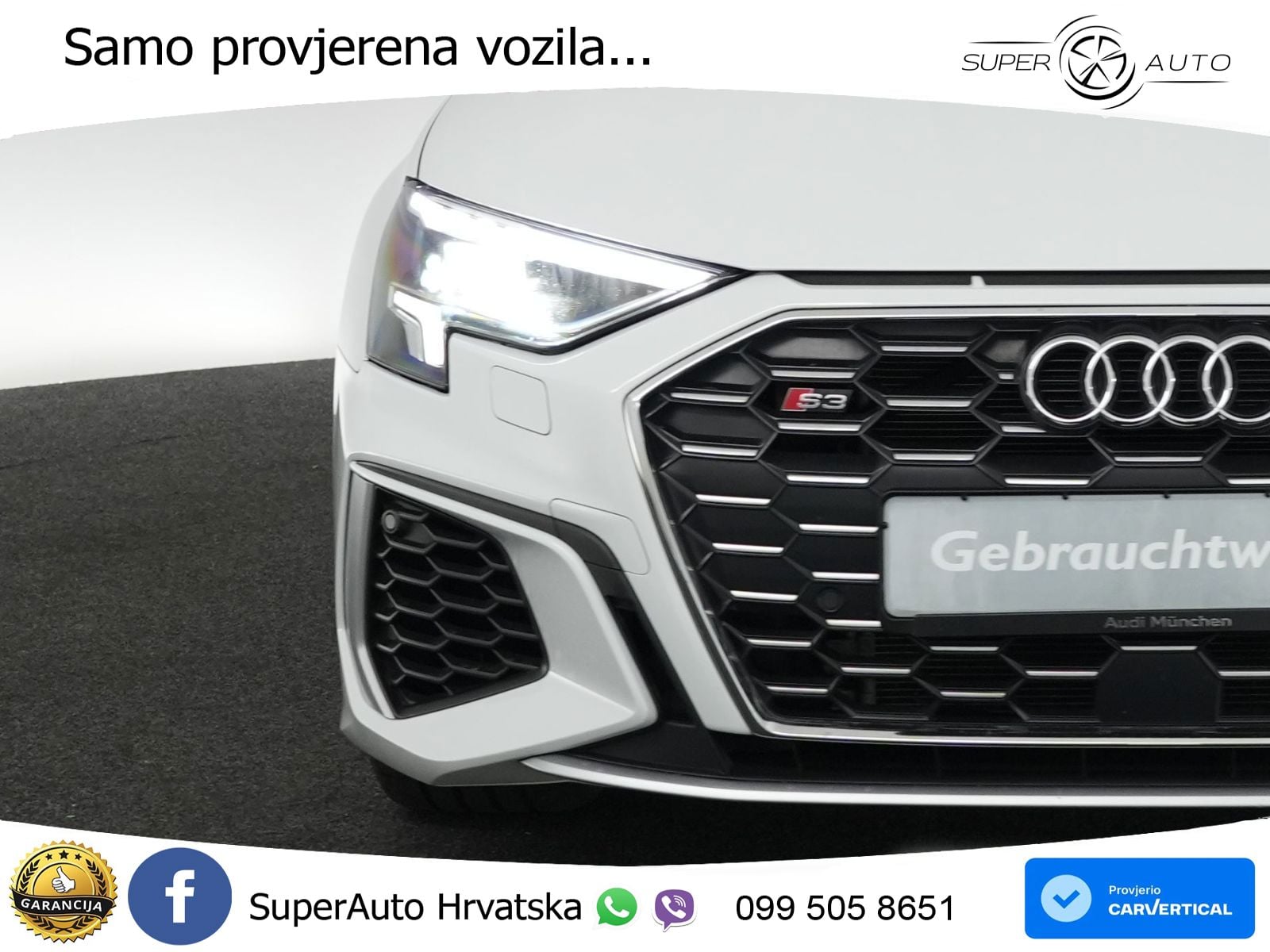 Audi S3 Limuzina 2.0 TFSI (310 KS) quattro S tronic