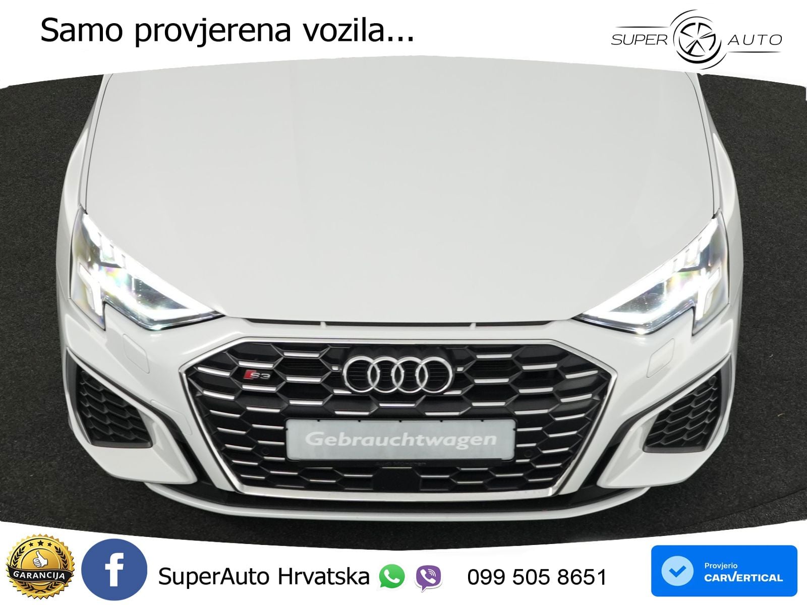 Audi S3 Limuzina 2.0 TFSI (310 KS) quattro S tronic