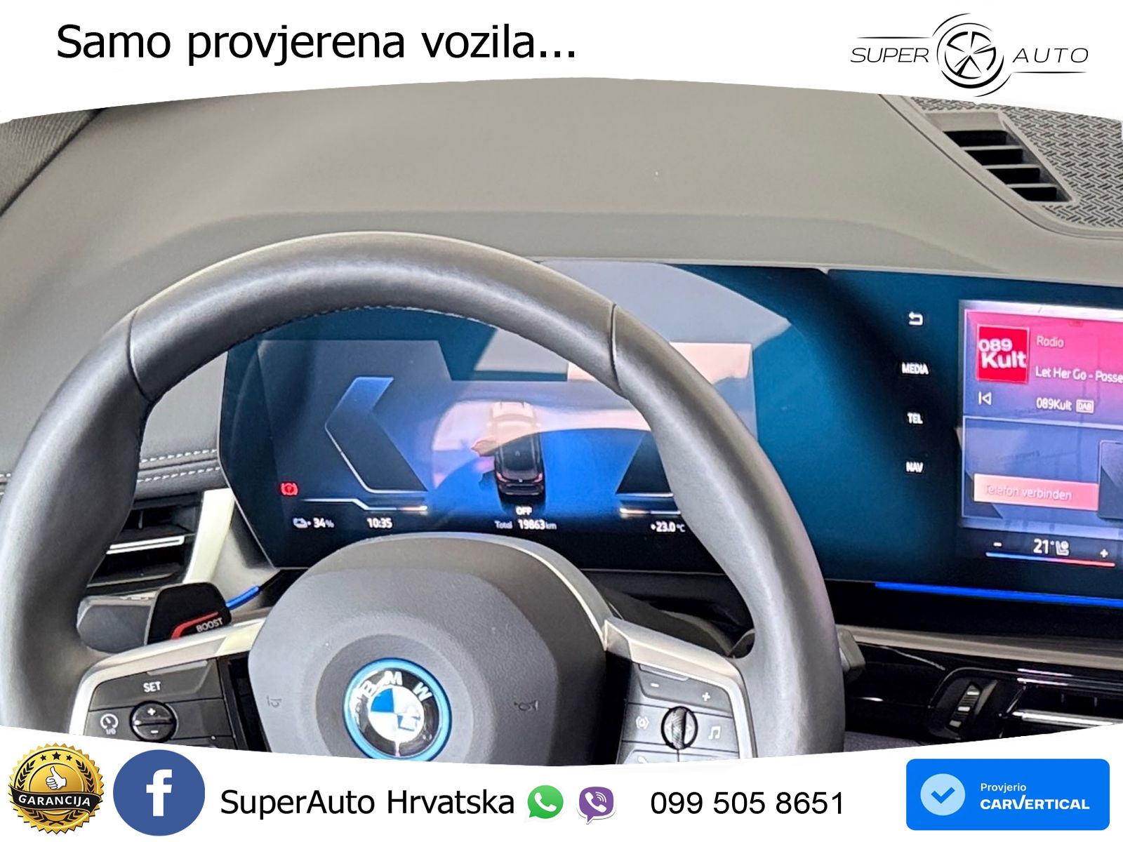 BMW iX1 68 kWh (313 KS) xDrive30 M Sport LED+GR SJED+ACC