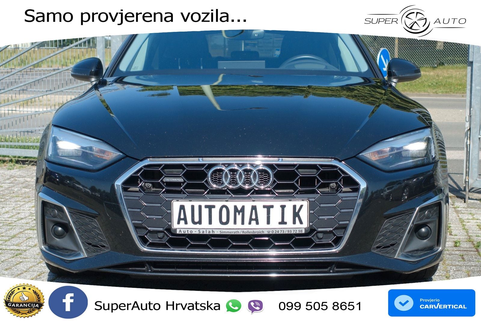 Audi A5 Sportback 40 TDI (204 KS) quattro S tronic S line LED+GR SJED+ACC