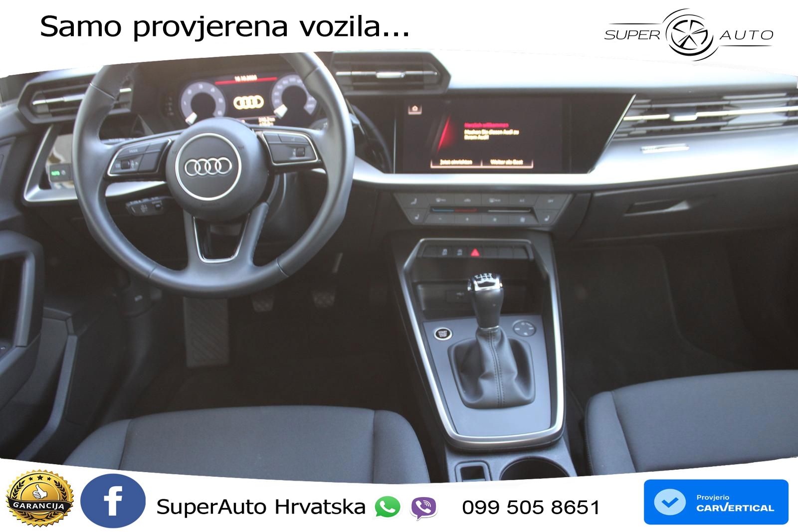 Audi A3 30 TDI (116 KS)
