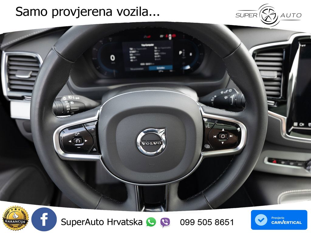 Volvo XC90 2.0 B5 Diesel AWD Automatic ZRAČNI+ACC+GR SJED+KAM+PANO