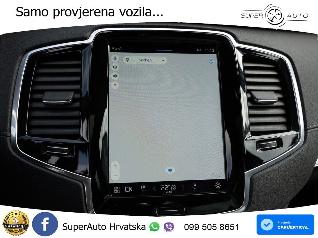 Volvo XC90 2.0 B5 Diesel AWD Automatic ZRAČNI+ACC+GR SJED+KAM+PANO