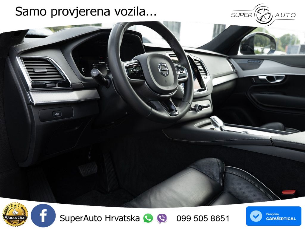 Volvo XC90 2.0 B5 Diesel AWD Automatic ZRAČNI+ACC+GR SJED+KAM+PANO