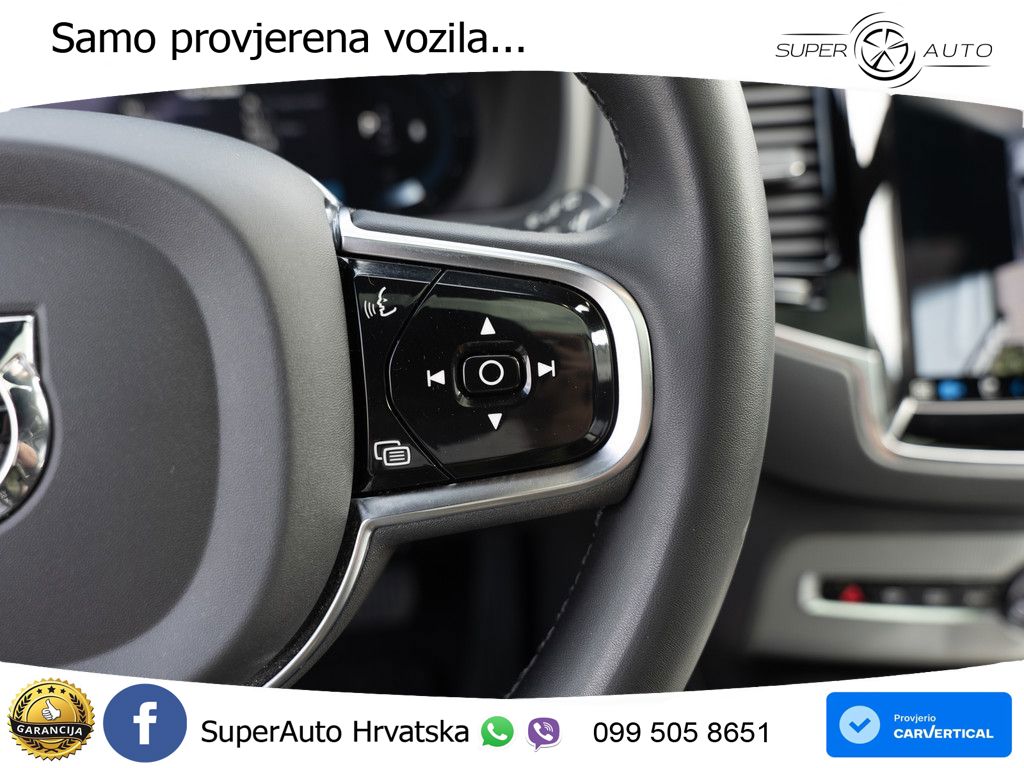 Volvo XC90 2.0 B5 Diesel AWD Automatic ZRAČNI+ACC+GR SJED+KAM+PANO