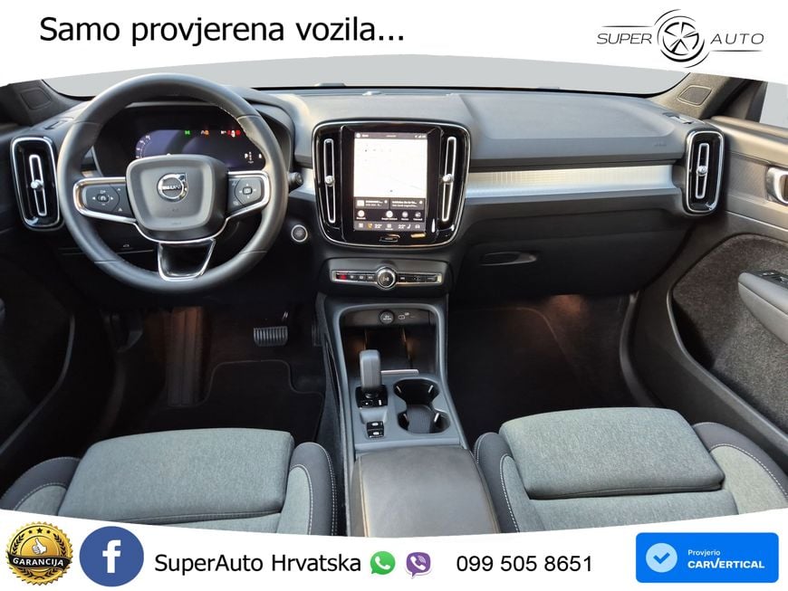 Volvo XC40 2.0 B3 163 KS Automatic LED+GR SJED+ACC