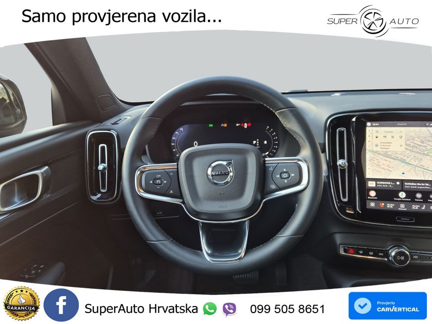 Volvo XC40 2.0 B3 163 KS Automatic LED+GR SJED+ACC