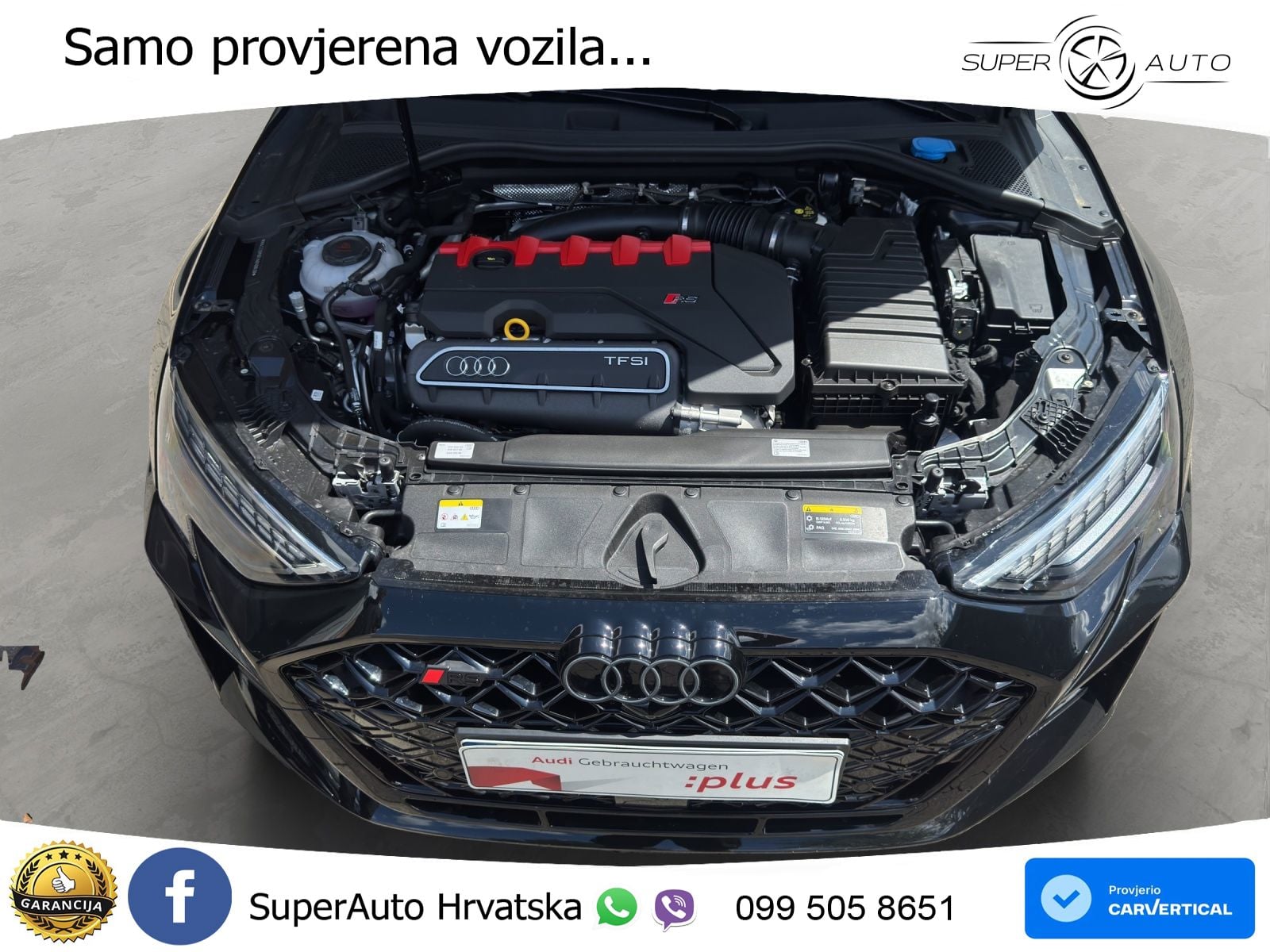 Audi RS3 Sedan 2.5 TFSI (400 KS) quattro S tronic MATRIX+GR SJED+KAM