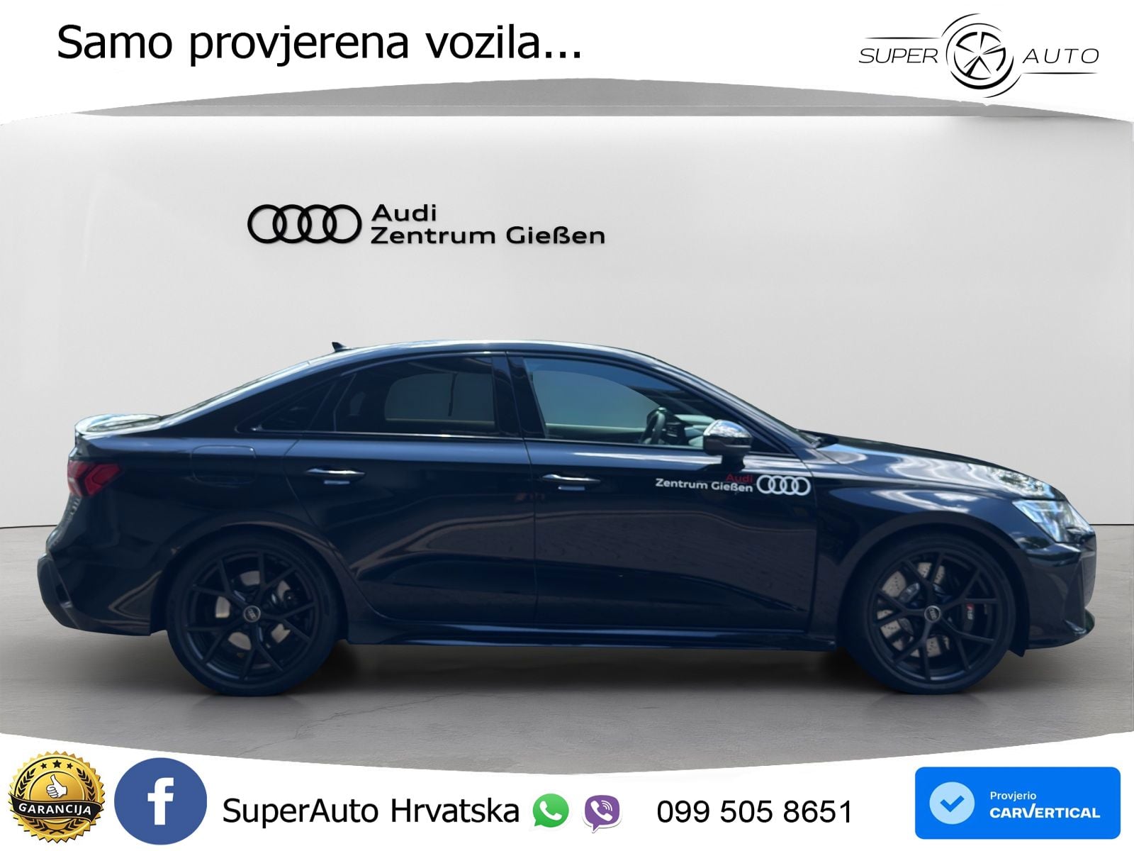 Audi RS3 Sedan 2.5 TFSI (400 KS) quattro S tronic MATRIX+GR SJED+KAM