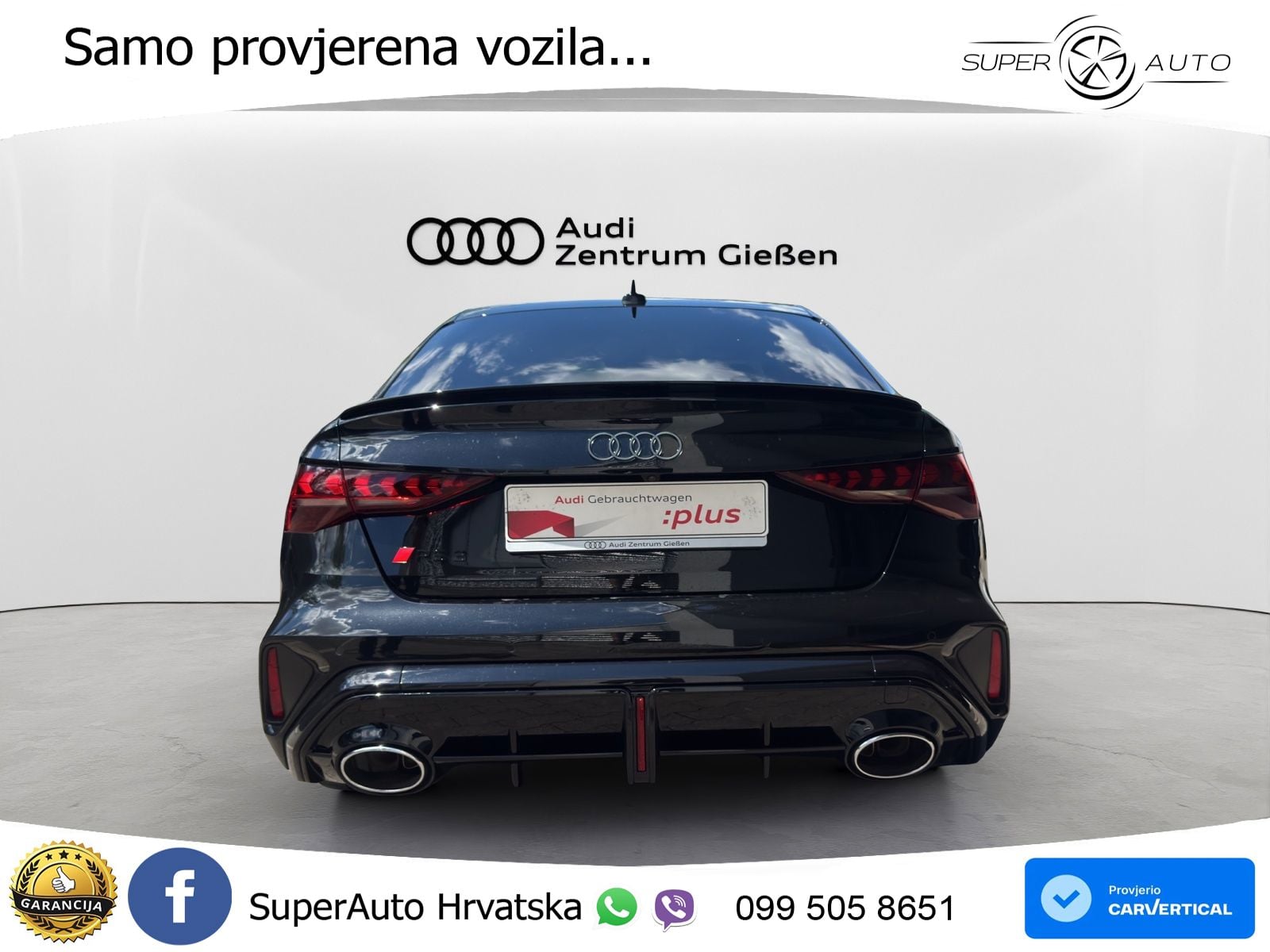 Audi RS3 Sedan 2.5 TFSI (400 KS) quattro S tronic MATRIX+GR SJED+KAM
