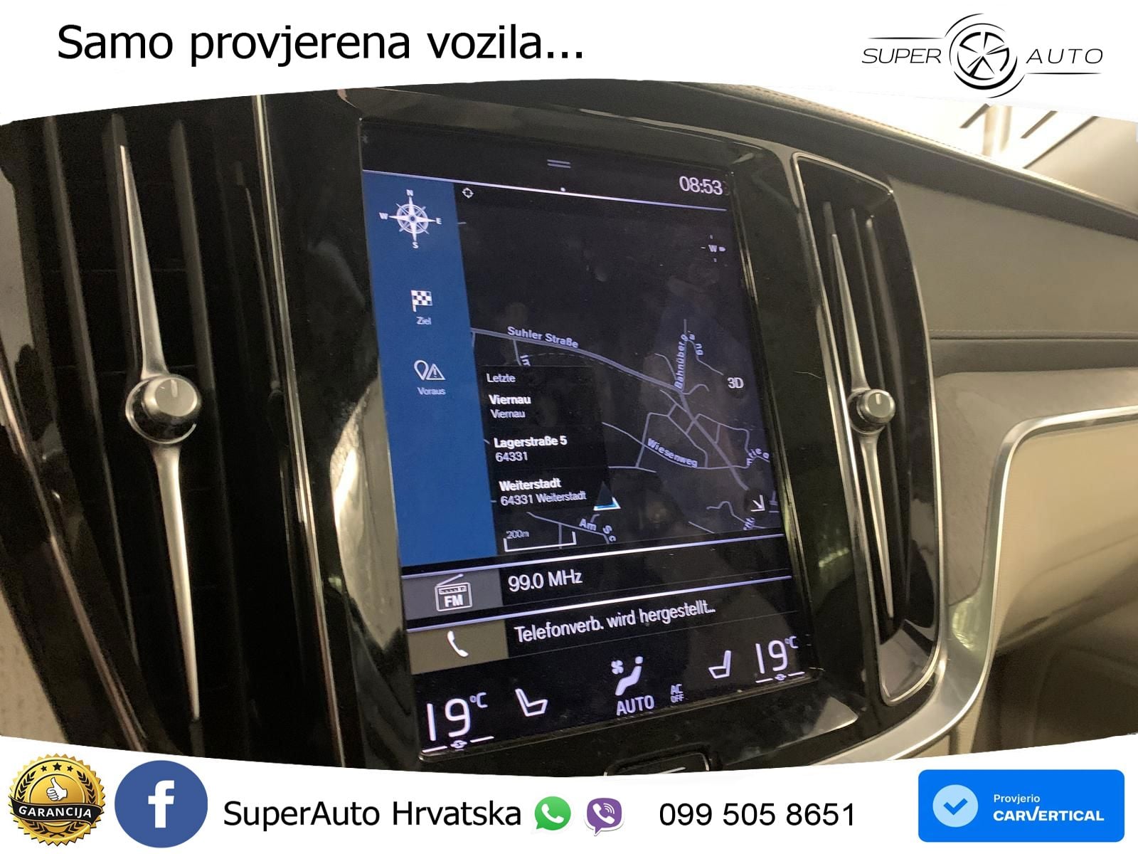 Volvo V60 2.0 T6 AWD Geartronic LED+GR SJED+ACC