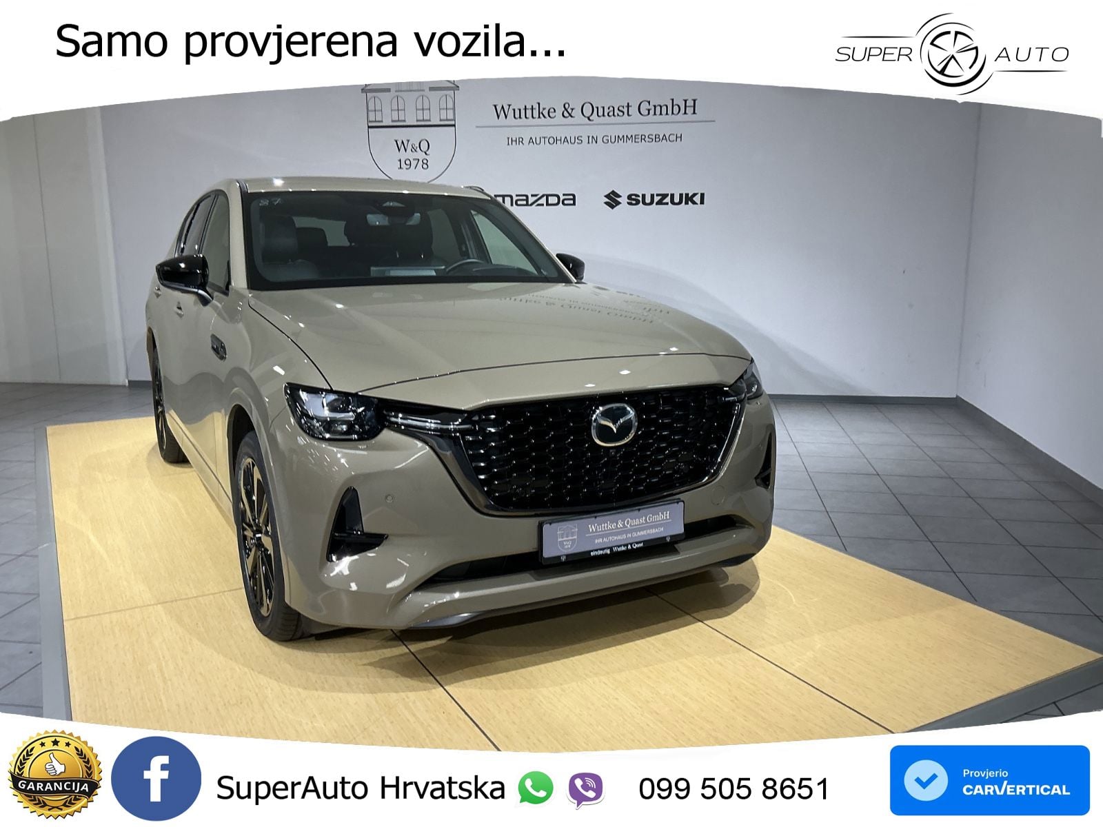 Mazda CX-60 3.3 e-Skyactiv D (254 KS) AWD Automatic LED+GR SJED+ACC