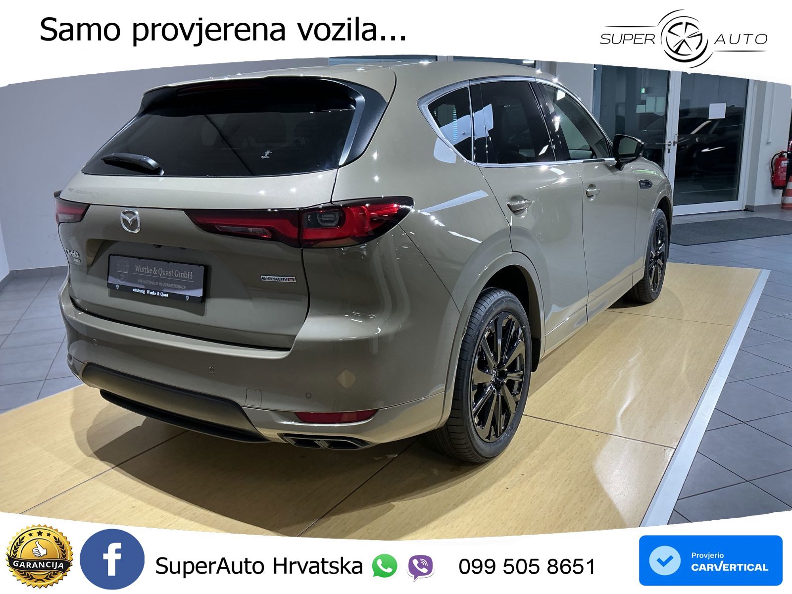 Mazda CX-60 3.3 e-Skyactiv D (254 KS) AWD Automatic LED+GR SJED+ACC