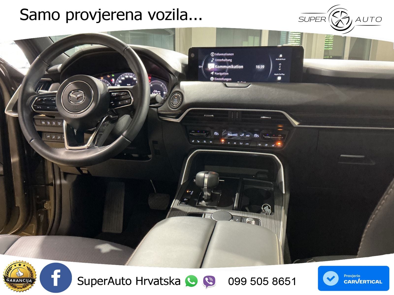 Mazda CX-60 3.3 e-Skyactiv D (254 KS) AWD Automatic LED+GR SJED+ACC