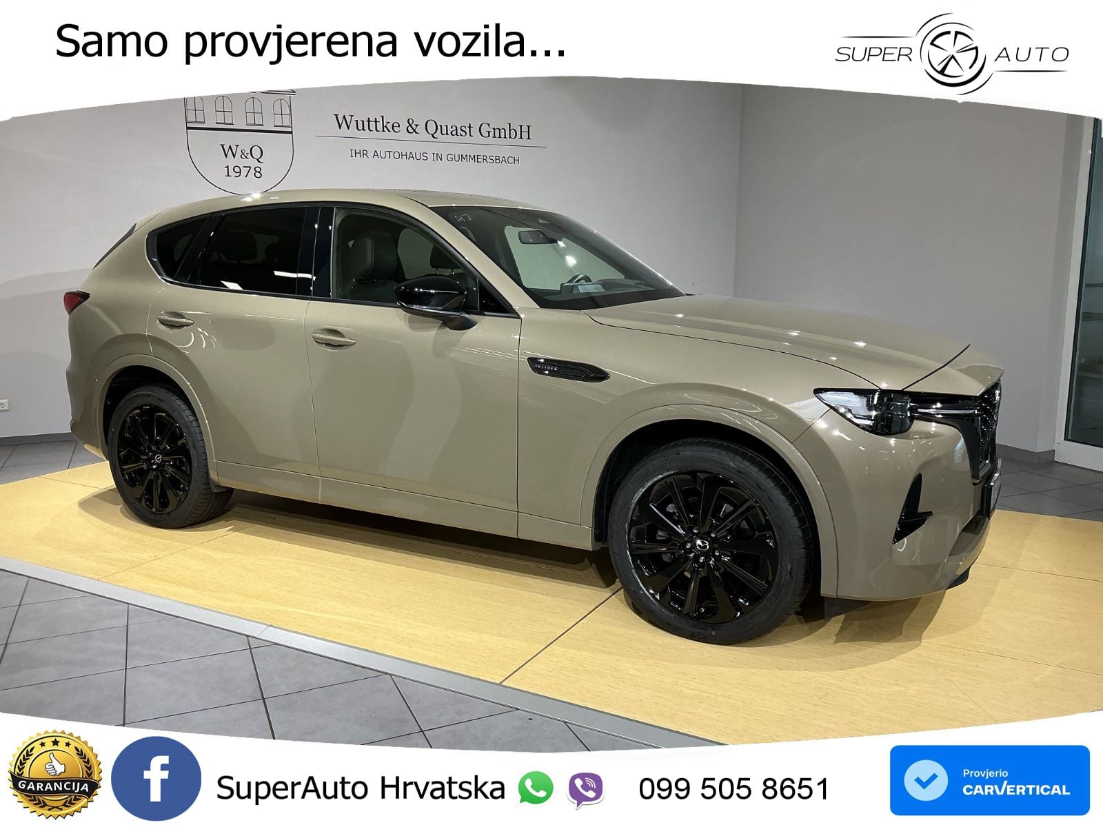 Mazda CX-60 3.3 e-Skyactiv D (254 KS) AWD Automatic LED+GR SJED+ACC