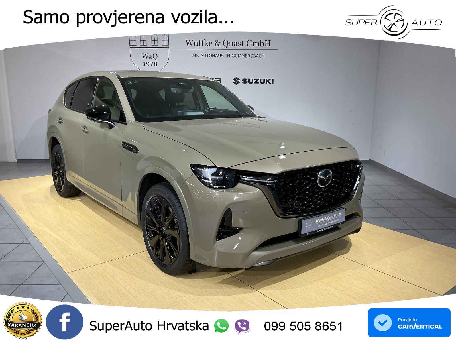 Mazda CX-60 3.3 e-Skyactiv D (254 KS) AWD Automatic LED+GR SJED+ACC