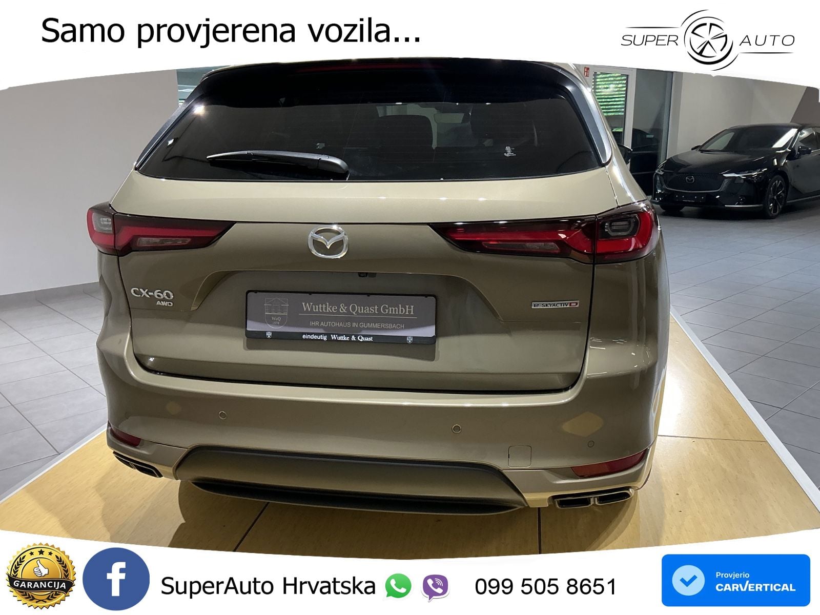 Mazda CX-60 3.3 e-Skyactiv D (254 KS) AWD Automatic LED+GR SJED+ACC