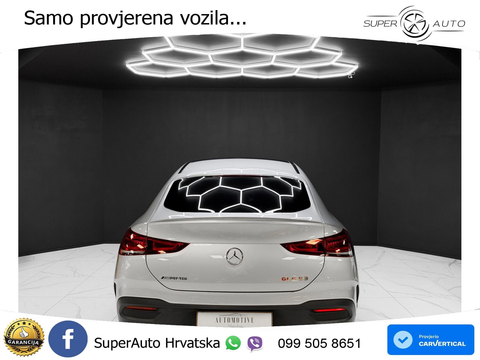 Mercedes AMG GLE Coupe 53 (435 KS) EQ Boost 4MATIC+ AMG SPEEDSHIFT TCT 9G LED+GR SJED+ACC