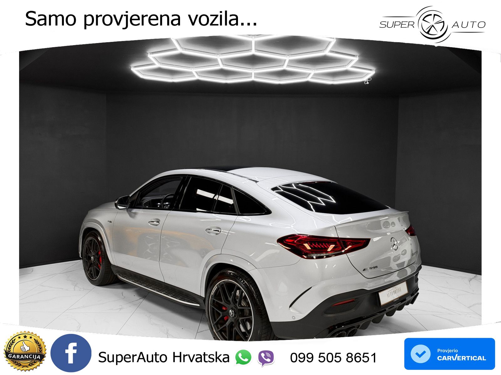 Mercedes AMG GLE Coupe 53 (435 KS) EQ Boost 4MATIC+ AMG SPEEDSHIFT TCT 9G LED+GR SJED+ACC