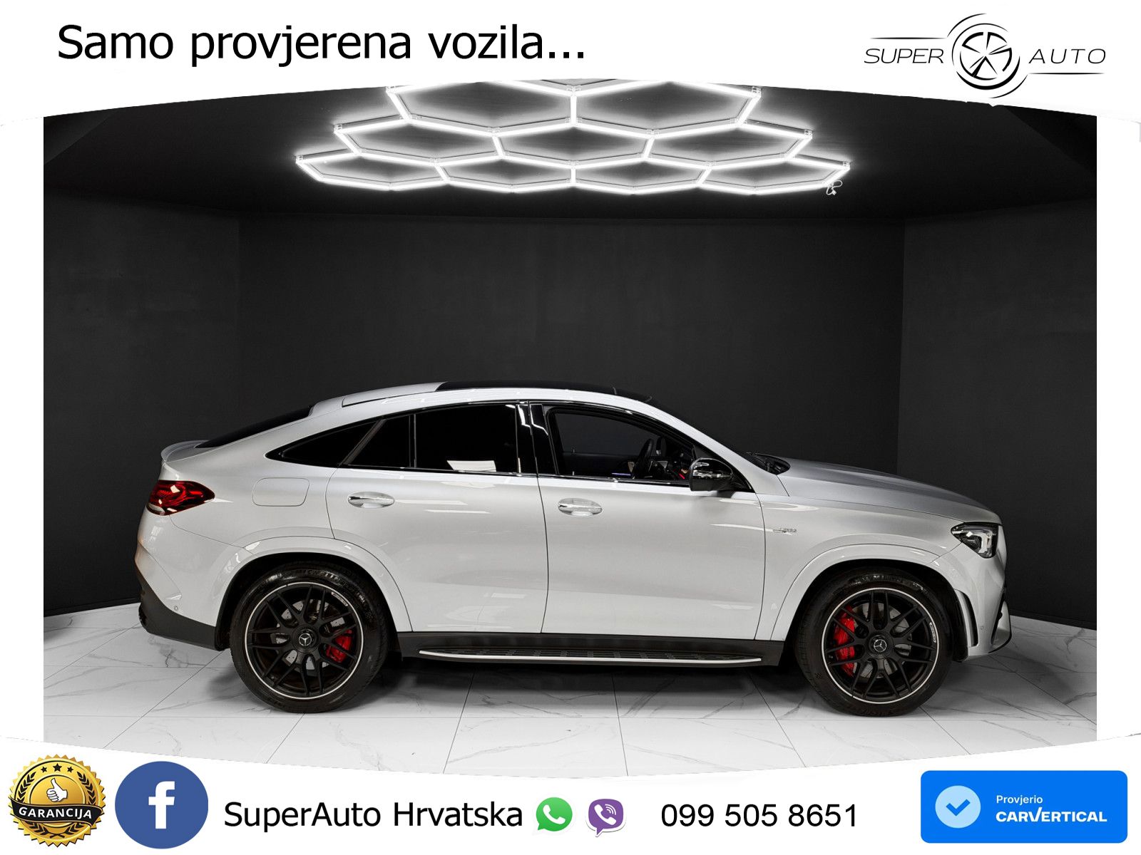Mercedes AMG GLE Coupe 53 (435 KS) EQ Boost 4MATIC+ AMG SPEEDSHIFT TCT 9G LED+GR SJED+ACC