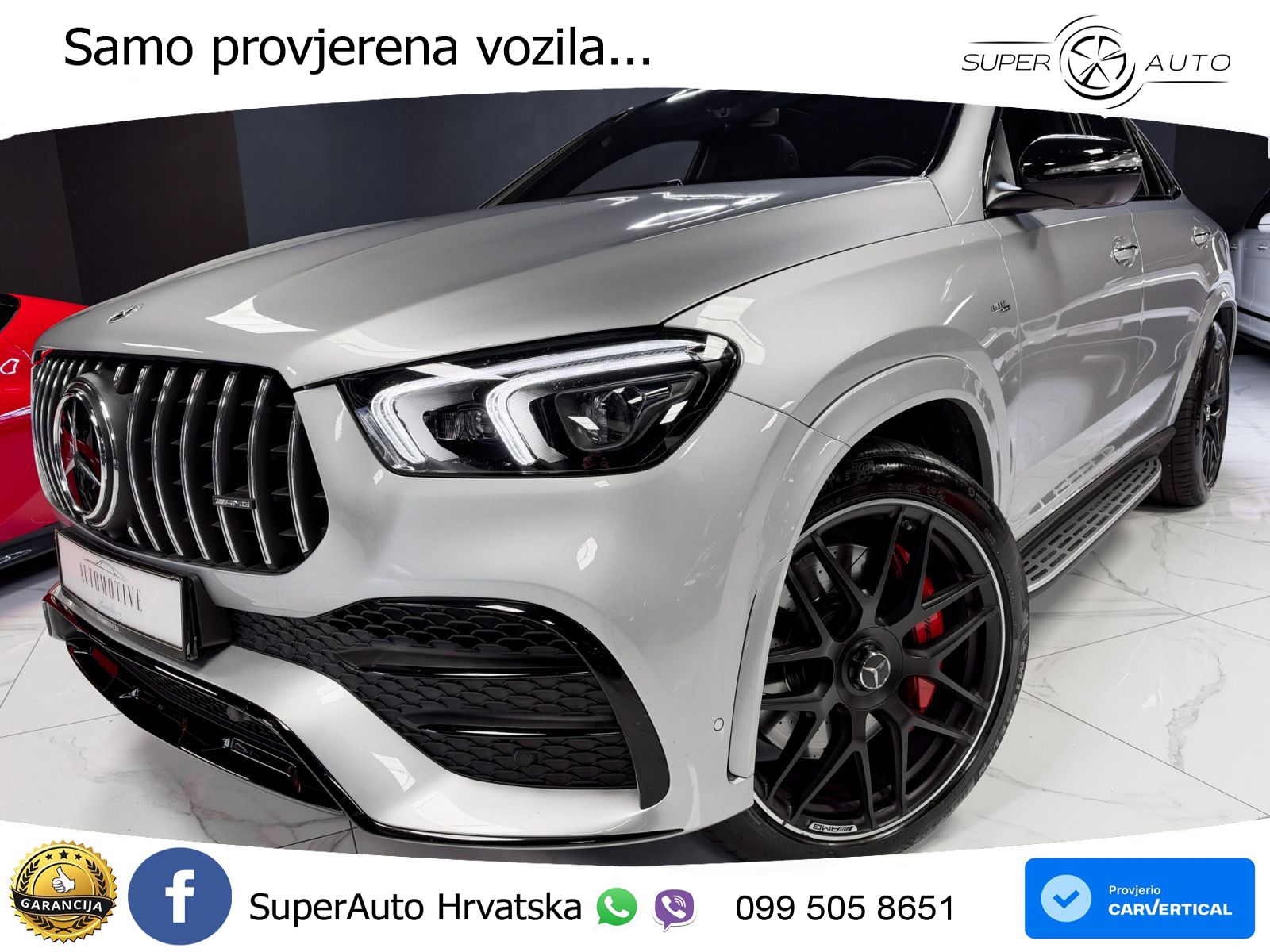 Mercedes AMG GLE Coupe 53 (435 KS) EQ Boost 4MATIC+ AMG SPEEDSHIFT TCT 9G LED+GR SJED+ACC