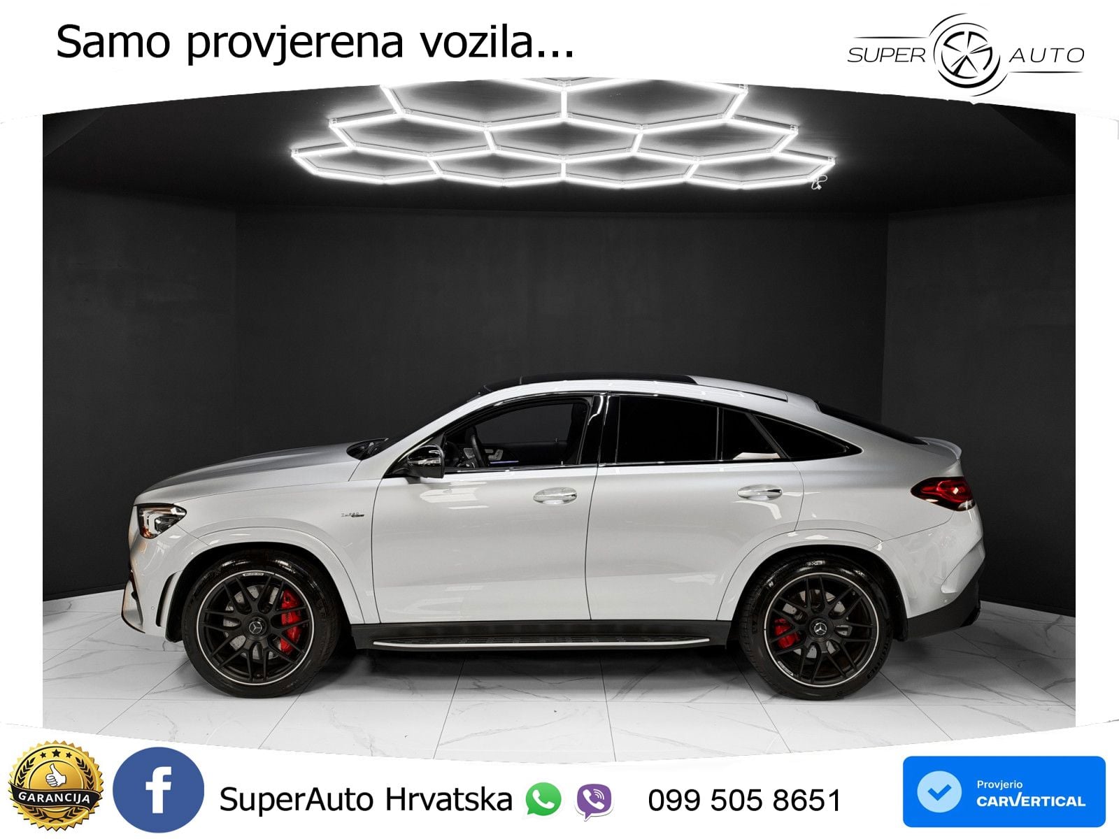 Mercedes AMG GLE Coupe 53 (435 KS) EQ Boost 4MATIC+ AMG SPEEDSHIFT TCT 9G LED+GR SJED+ACC