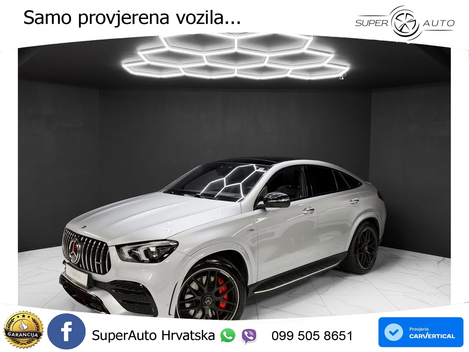 Mercedes AMG GLE Coupe 53 (435 KS) EQ Boost 4MATIC+ AMG SPEEDSHIFT TCT 9G LED+GR SJED+ACC