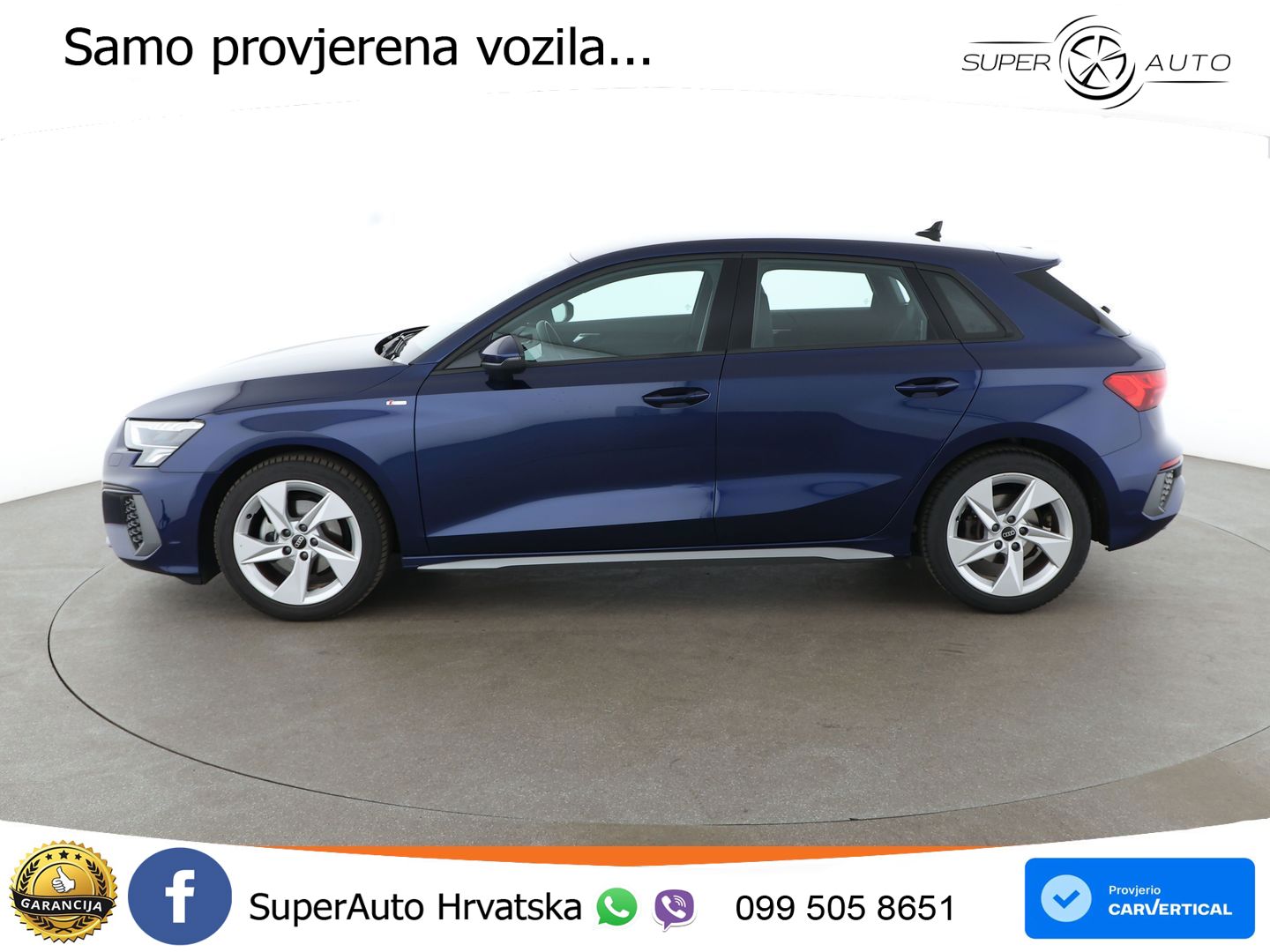 Audi A3 35 TFSI (150 KS) S line