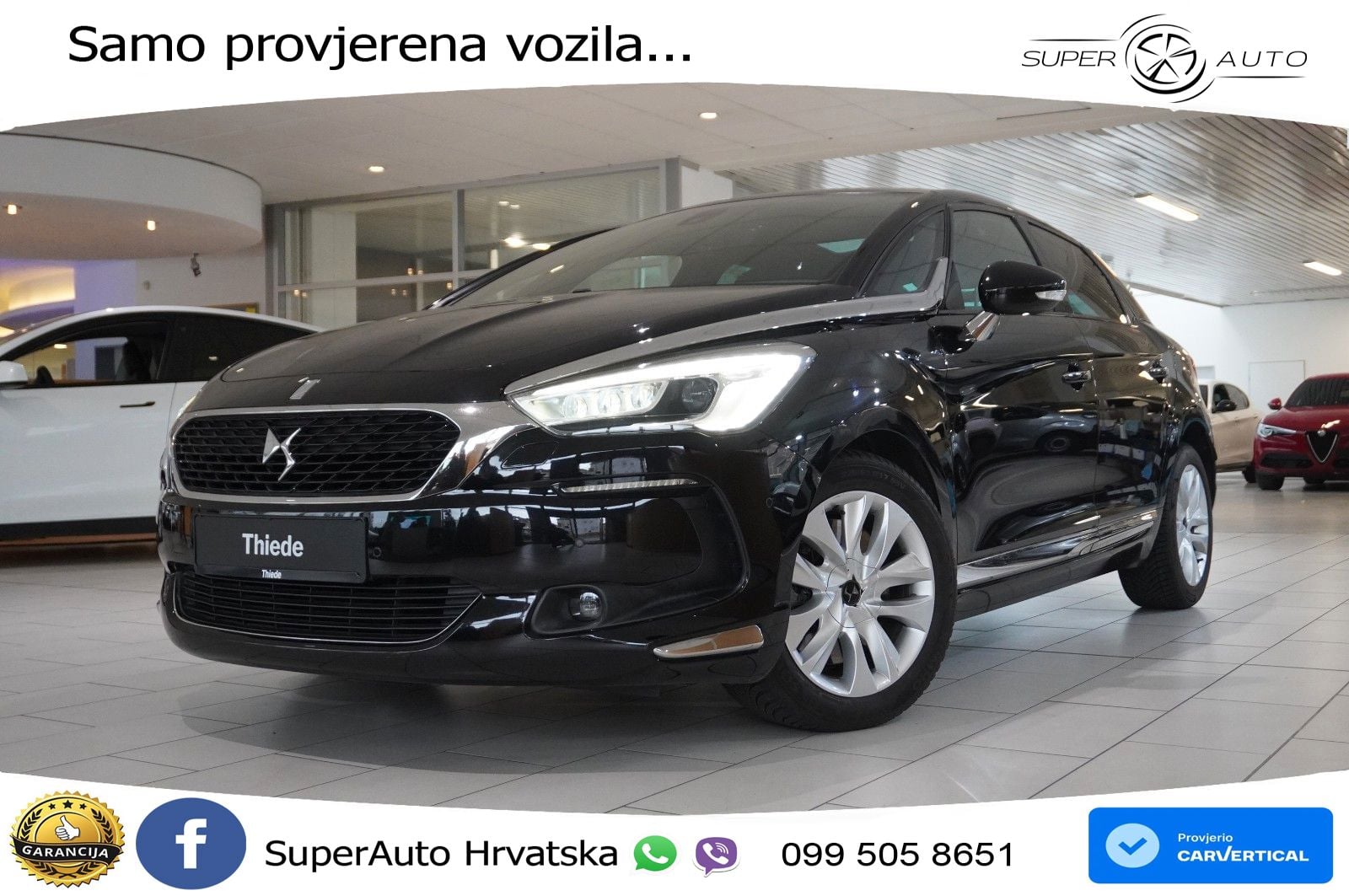 DS 5 2.0 BlueHDi (180 KS) Automatic