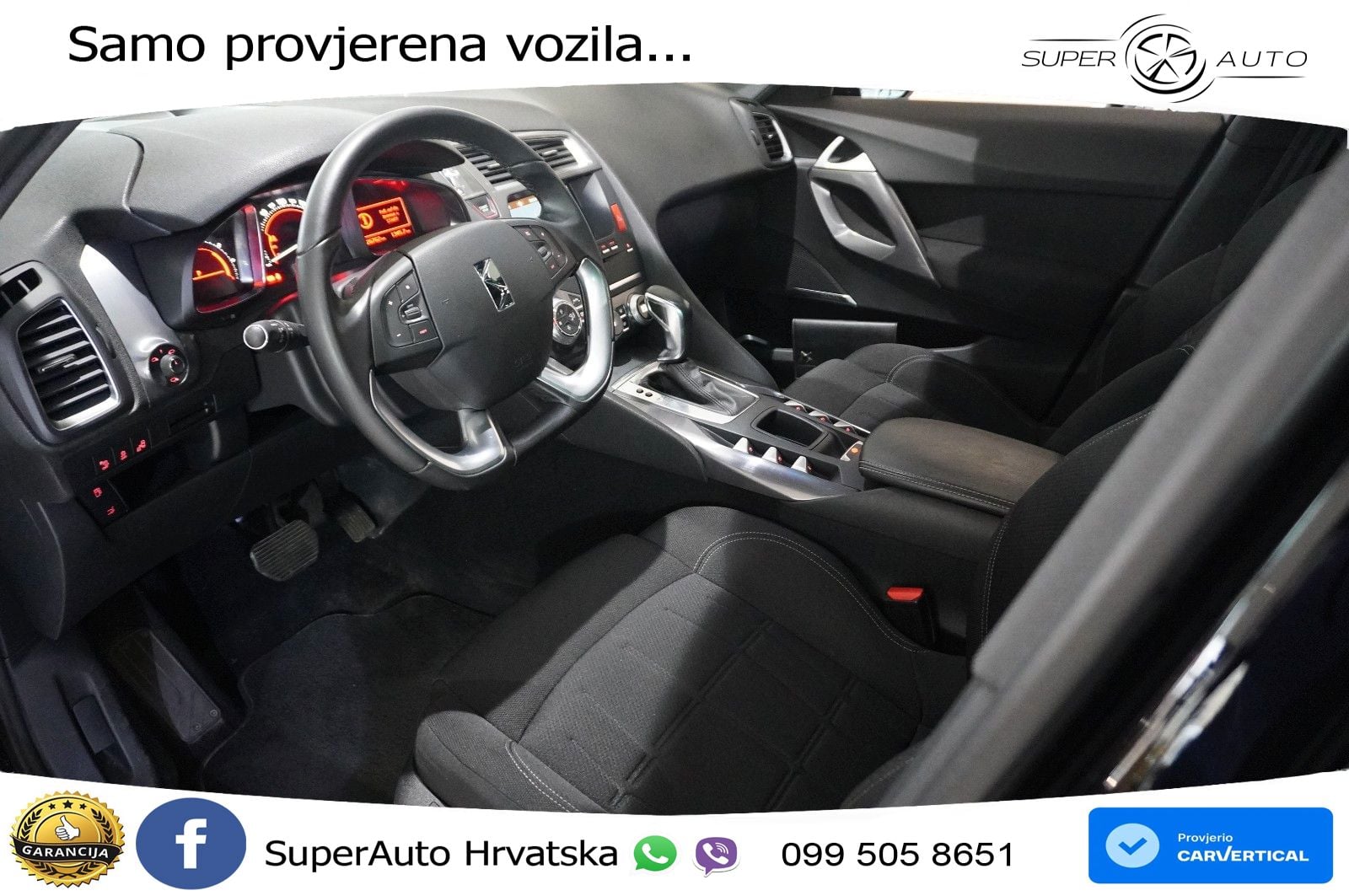 DS 5 2.0 BlueHDi (180 KS) Automatic