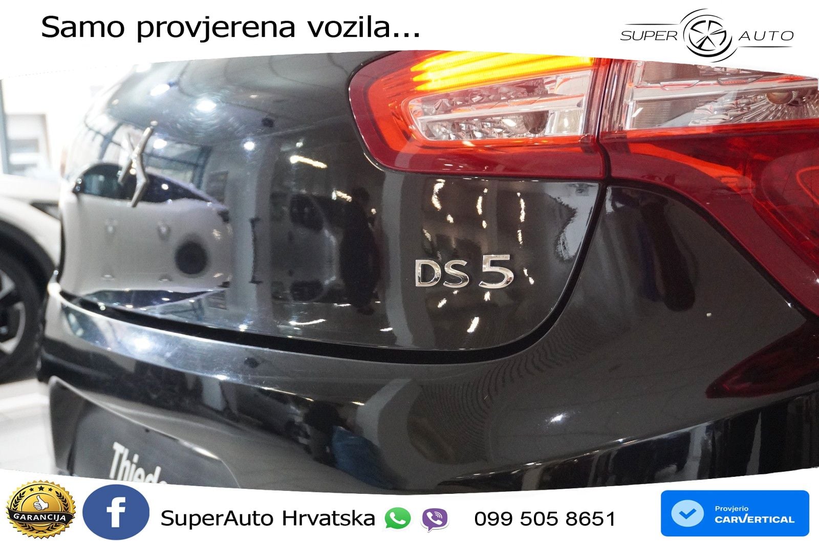 DS 5 2.0 BlueHDi (180 KS) Automatic