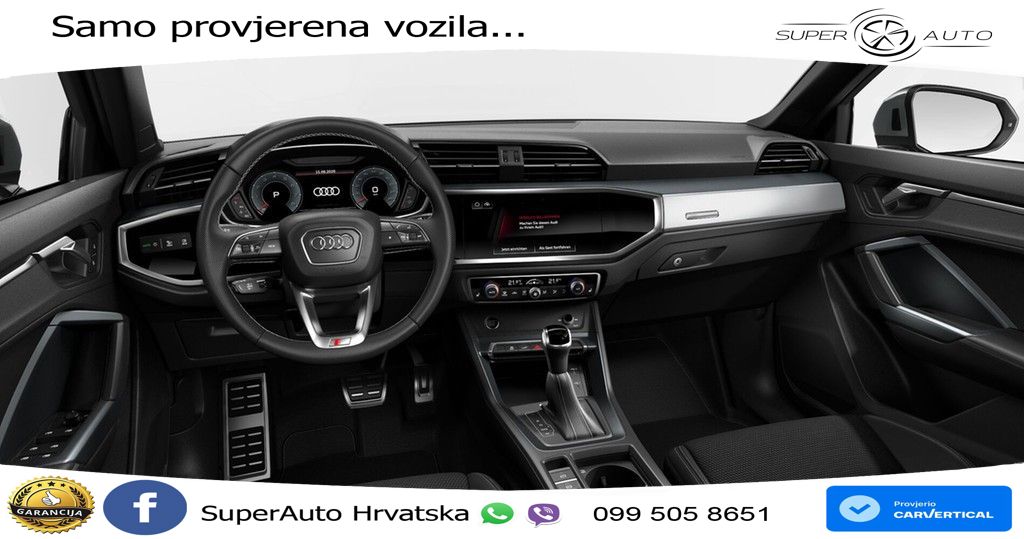 Audi Q3 35 TFSI (150 KS) S tronic S line MATRIX+GR SJED+KAM