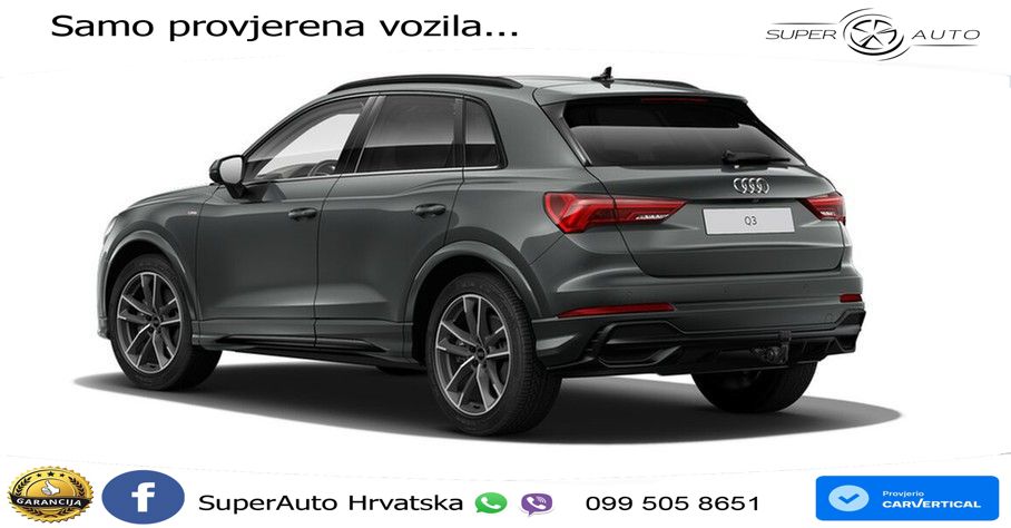Audi Q3 35 TFSI (150 KS) S tronic S line MATRIX+GR SJED+KAM