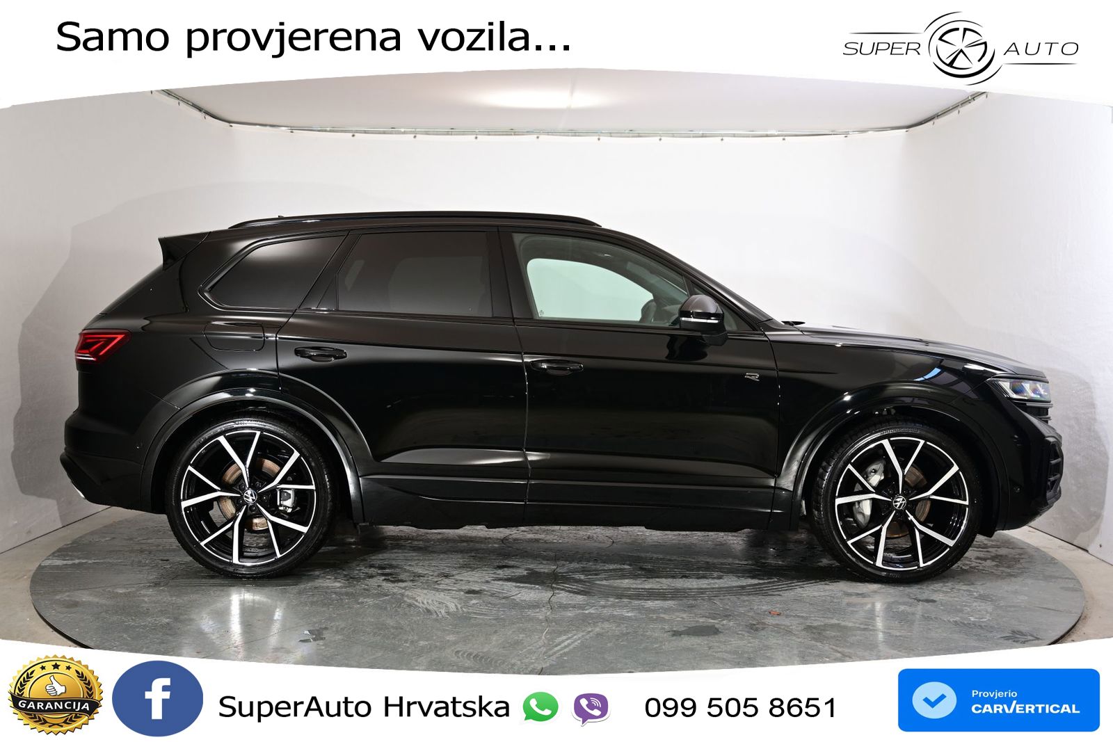 Volkswagen Touareg 3.0 V6 TDI (286 KS) 4MOTION Tiptronic ZRAČNI+ACC+GR SJED+KAM+PANO