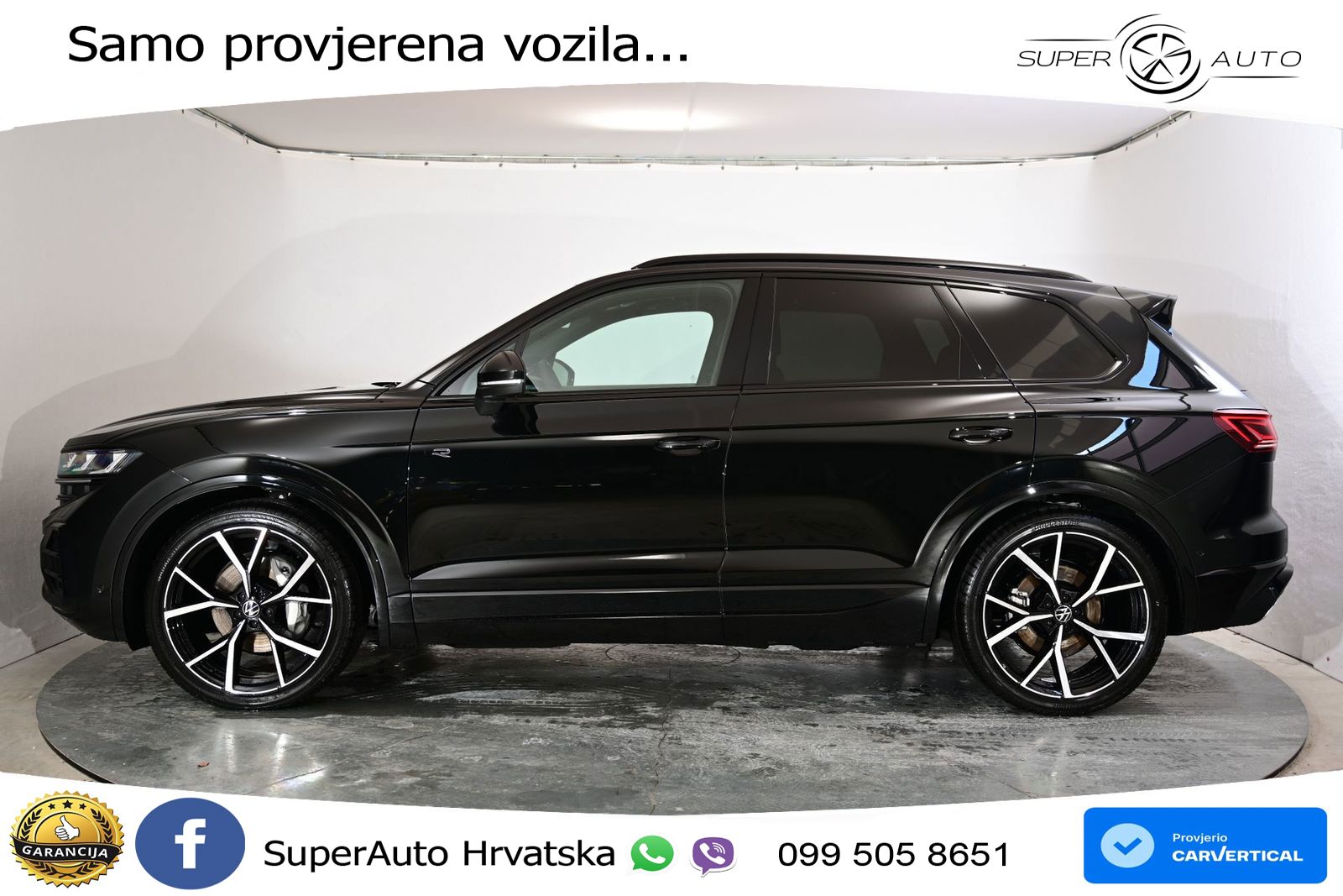 Volkswagen Touareg 3.0 V6 TDI (286 KS) 4MOTION Tiptronic ZRAČNI+ACC+GR SJED+KAM+PANO