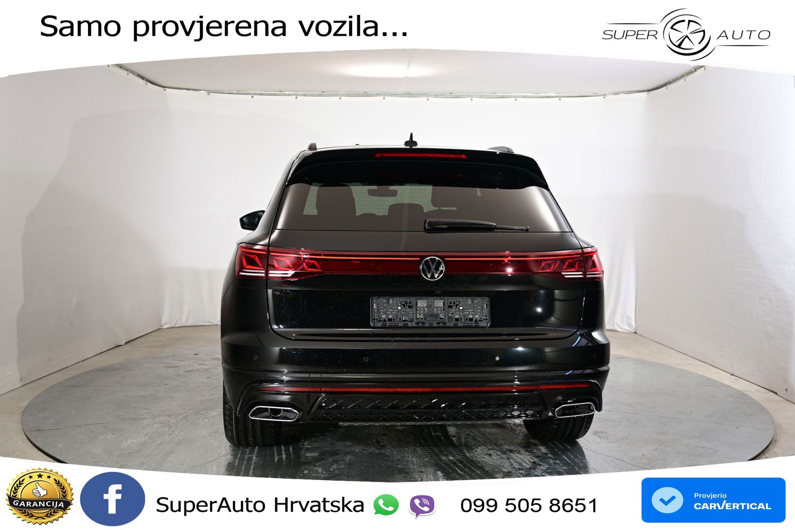 Volkswagen Touareg 3.0 V6 TDI (286 KS) 4MOTION Tiptronic ZRAČNI+ACC+GR SJED+KAM+PANO