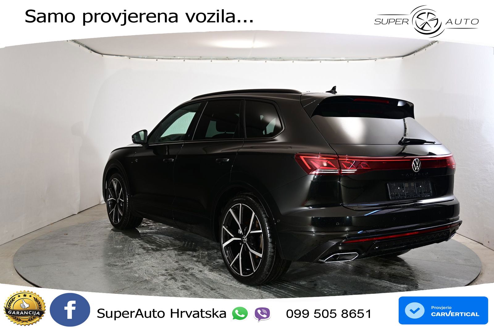 Volkswagen Touareg 3.0 V6 TDI (286 KS) 4MOTION Tiptronic ZRAČNI+ACC+GR SJED+KAM+PANO