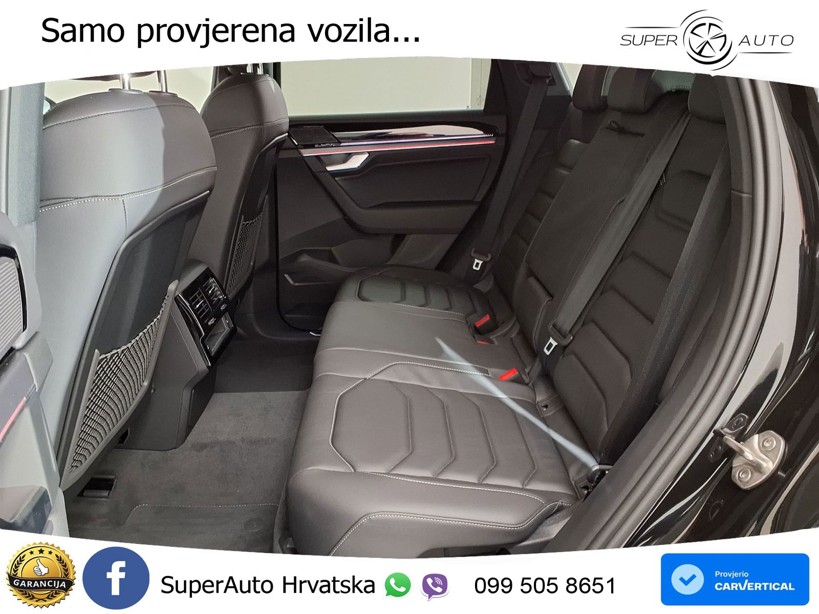 Volkswagen Touareg 3.0 V6 TDI (286 KS) 4MOTION Tiptronic ZRAČNI+ACC+GR SJED+KAM+PANO