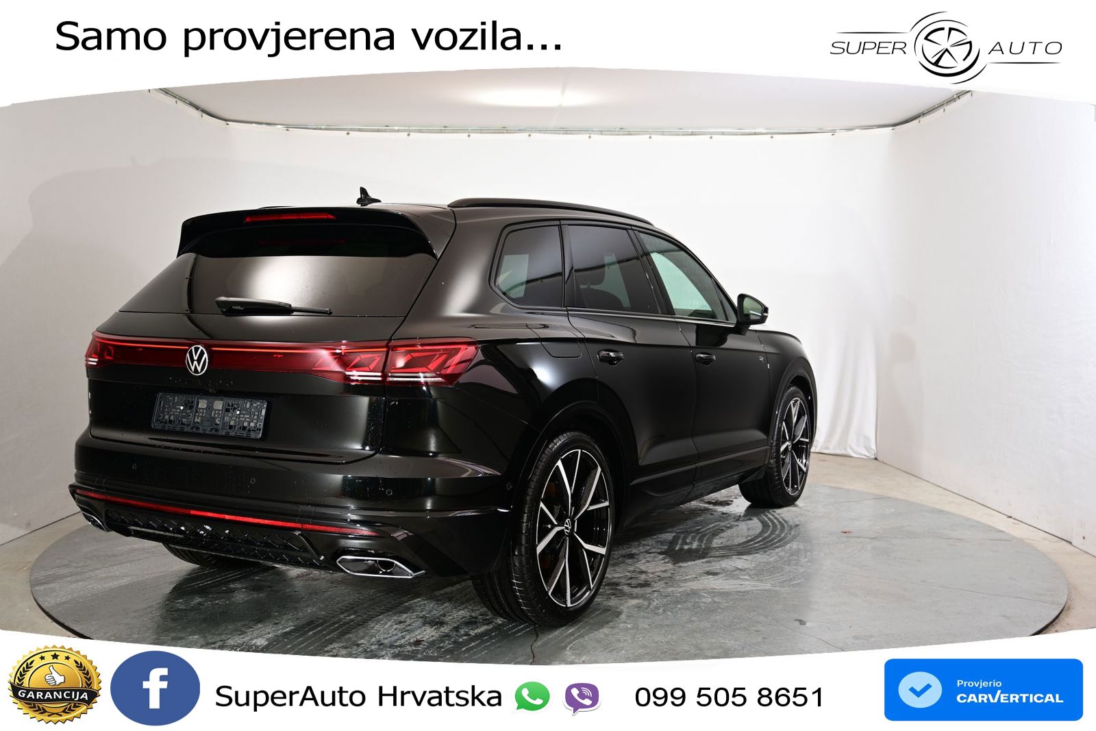 Volkswagen Touareg 3.0 V6 TDI (286 KS) 4MOTION Tiptronic ZRAČNI+ACC+GR SJED+KAM+PANO