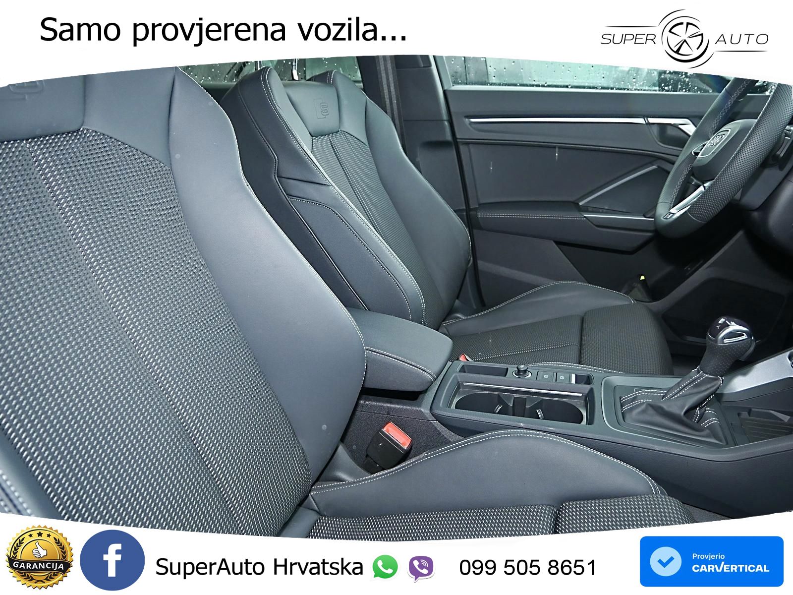 Audi Q3 II Sportback 40 TFSI (190 KS) quattro S tronic S line LED+GR SJED+ACC