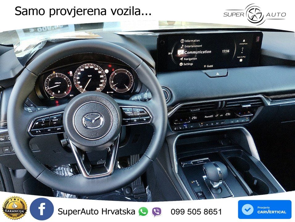 Mazda CX-60 3.3 e-Skyactiv D (254 KS) AWD Automatic MATRIX+GR SJED+KAM